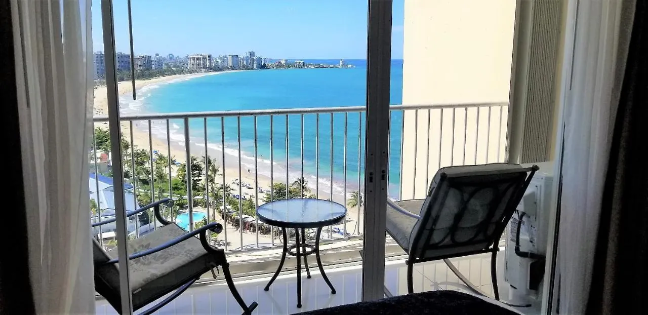 Esj Towers Jr One Bedroom - Beachfront Top Location View Lux! San Juan